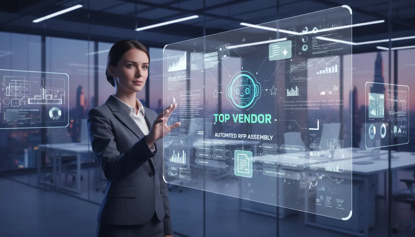 Ilustración de un embudo de ventas B2B influenciado por IA (ChatGPT), con iconos de HubSpot y flujos de datos.