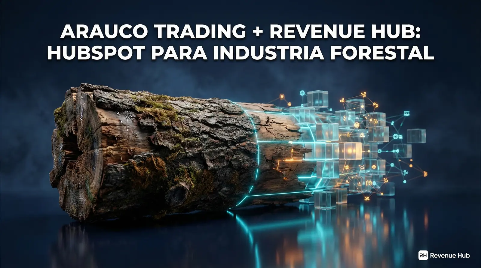 Implementación de arquitectura de datos HubSpot para Arauco Trading por Revenue Hub Latam en la industria forestal de Chile.