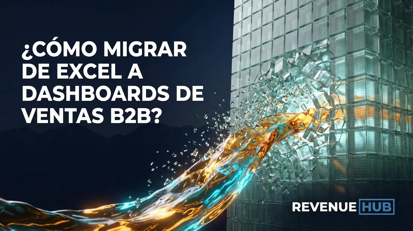Comparativa de planillas Excel frente a dashboards automatizados de ventas B2B para empresas en Chile y Latinoamérica.